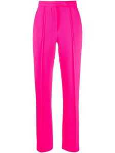 STYLAND pantalon en laine à coupe droite - Rose