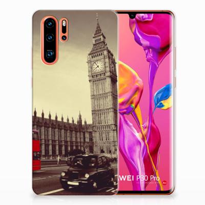 Huawei P30 Pro | Silliconen Back Cover | Londen