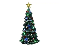 Lemax Snowy christmas tree. b/o 4.5v - thumbnail