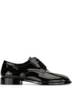 Maison Margiela richelieus Tabi en cuir verni - Noir - thumbnail