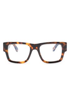 Off-White Eyewear lunettes de vue carrées Optical Style 40 - Marron