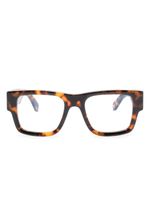 Off-White Eyewear lunettes de vue carrées Optical Style 40 - Marron - thumbnail