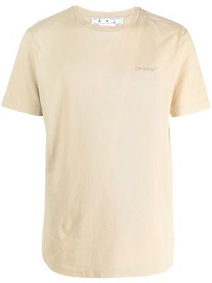 Off-White t-shirt à logo imprimé - Tons neutres