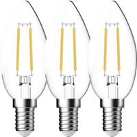 Nordlux 5183001523 Gloeilamp-lamp Energielabel E (A - G) E14 Kaars (Ø) 35 mm 3 stuk(s)