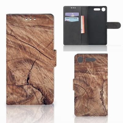 Sony Xperia XZ1 | Book Style Case | Tree Trunk
