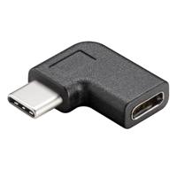 USB 3.2 GEN 1 (USB 3.0) Adapter - USB-C (M) naar USB-C (F) 90° - 5Gbit/s - USB adapter haaks