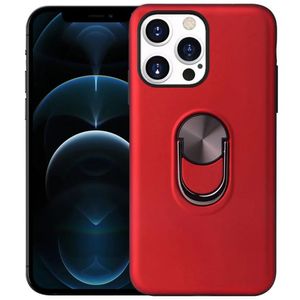 iPhone 12 Mini hoesje - Backcover - Ringhouder - TPU - Rood