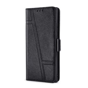 Samsung Galaxy S20 hoesje - Bookcase - Pasjeshouder - Portemonnee - Patroon - Kunstleer - Zwart