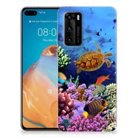 Huawei P40 TPU Hoesje Vissen