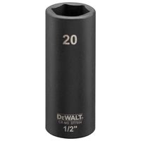 DeWalt Accessoires Impact dop 20mm 1/2" (Lang - 78mm) - DT7554-QZ DeWalt Accessoires Impact dop 20mm 1/2" (Lang - 78mm) - DT7554-QZ