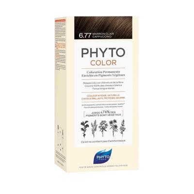 Phytocolor Permanent Color 6.77 Marron Clair Cappuccino