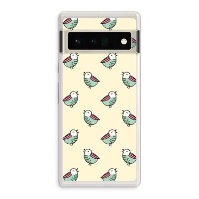 Vogeltjes: Google Pixel 6 Pro Transparant Hoesje