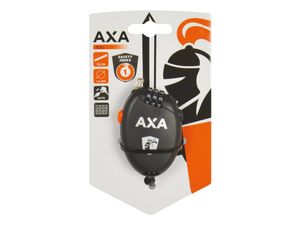 AXA 5011597 fietsslot Zwart, Oranje 53 mm Kabelslot