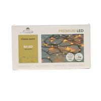 Kerstverlichting premium - 80 led lampjes - warm wit - 800 cm - lichtsnoer