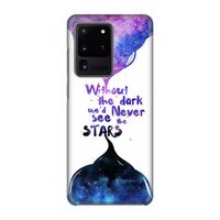 Stars quote: Volledig geprint Samsung Galaxy S20 Ultra Hoesje