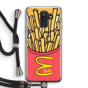 McElodie: Samsung Galaxy J8 (2018) Transparant Hoesje met koord