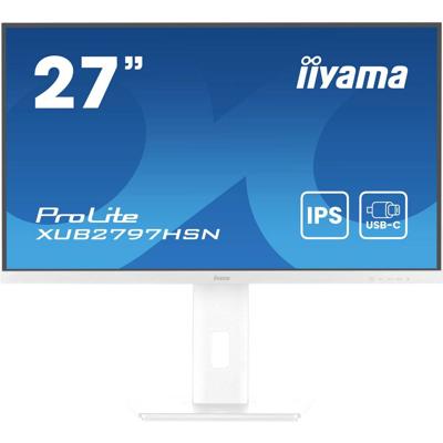 Iiyama ProLite XUB2797HSN-W2 LED-monitor Energielabel E (A - G) 68.6 cm (27 inch) 1920 x 1080 Pixel 16:9 1 ms HDMI, DisplayPort, Hoofdtelefoon (3.5 mm