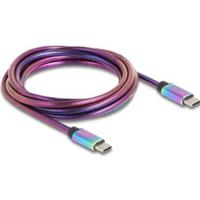 DeLOCK 81116 USB-kabel USB 2.0 2 m USB C Meerkleurig