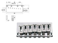 Boston B-1520-7C brug-staartstuk - thumbnail