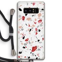 Terrazzo N°12: Samsung Galaxy Note 8 Transparant Hoesje met koord