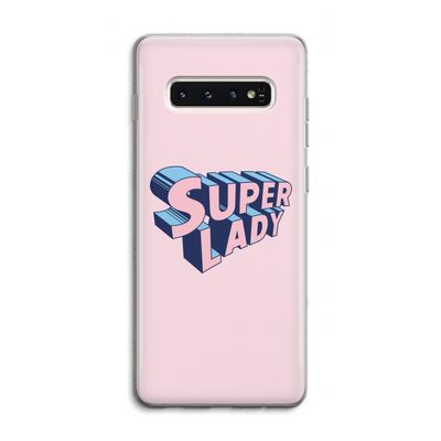 Superlady: Samsung Galaxy S10 4G Transparant Hoesje