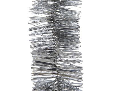 Lametta guirlande glans zilver