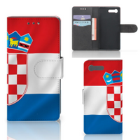 Sony Xperia X Compact Bookstyle Case Kroatië - thumbnail