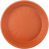 Elho universele schotel rond 30 cm terra - thumbnail