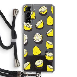 When Life Gives You Lemons...: Samsung Galaxy S21 Plus Transparant Hoesje met koord