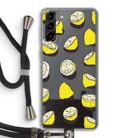 When Life Gives You Lemons...: Samsung Galaxy S21 Plus Transparant Hoesje met koord