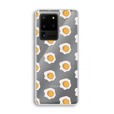 Bacon to my eggs #1: Samsung Galaxy S20 Ultra Transparant Hoesje