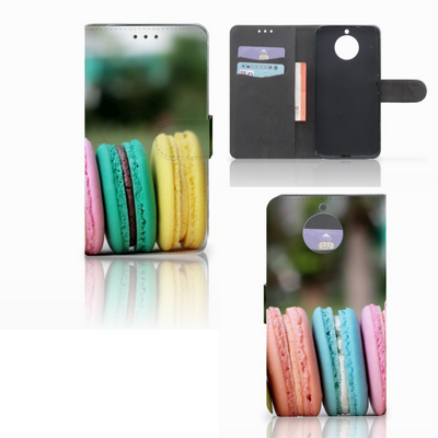 Motorola Moto G5S Plus Book Cover Macarons