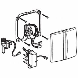 Geberit  Urinoir Bedieningsplaat Infrarood 230 V Mat Chroom