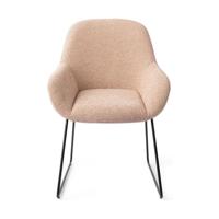 Jesper Home Kushi eetkamerstoel Flax Relax slide black