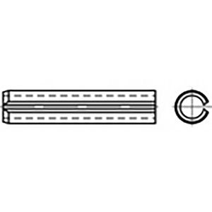 TOOLCRAFT TO-6866436 Spanhulzen Verenstaal 100 stuk(s)