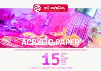 Acrylverfpapier talens art creation a4 15vel 290gr