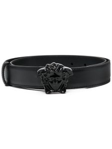 Versace ceinture à plaque Medusa - Noir