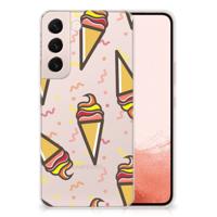 Samsung Galaxy S22 | Siliconen Case | Icecream