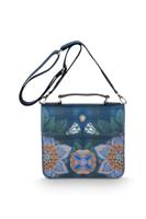 Pip Studio Frances Schoudertas Flores Felices Donkerblauw