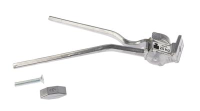 Esge standaard 2-been twin 28“/l290mm, zilver
