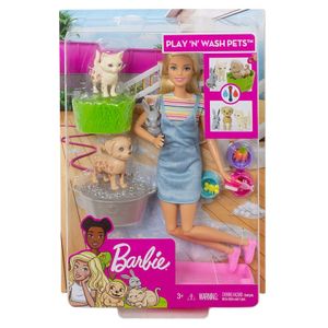 Mattel 'n&apos; Wash Pets Doll and Playset