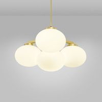 CTO Lighting Cloudesley Small Hanglamp - Messing - thumbnail