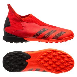 adidas Predator Freak .3 Laceless TF Meteorite - Rood/Zwart/Rood Kinderen
