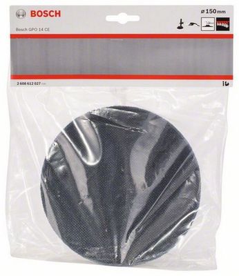 Bosch Accessoires Steunschijf M 14, Ø 150 mm, met klithechting voor GPO 14 CE - 2608612027