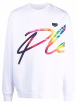 Philipp Plein sweat en coton à logo imprimé - Blanc - thumbnail