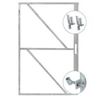 IJzeren deurframe met slotkastuitsparing 155x100 cm Tuindeco - Tuindeco