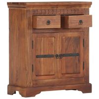 The Living Store Dressoir Rustieke Charme - 63 x 30 x 75 cm - Massief Acaciahout - thumbnail