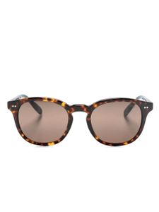 Polo Ralph Lauren lunettes de soleil rondes à effet écailles de tortue - Marron