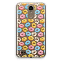 Pink donuts: LG K10 (2017) Transparant Hoesje Pink donuts: LG K10 (2017) Transparant Hoesje