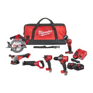 Milwaukee M18 FUEL™ FPP6H3-502B Powerpack 6-delig 18V 5.0Ah in Transporttas - 4933498659